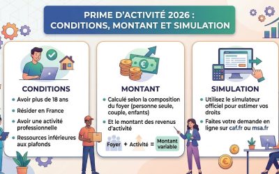 Prime d’activité 2026 : Conditions, montant et simulation